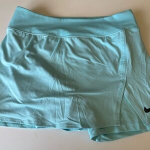 Nike Women's Neon Blue Athletic Skort